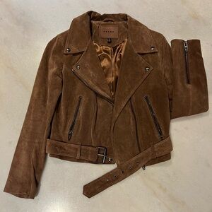 Blank NYC Brown Leather Jacket